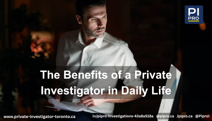 Private investigator services