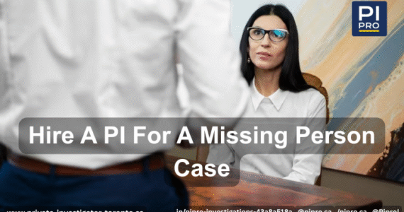 Hire a PI for a Missing Person Case