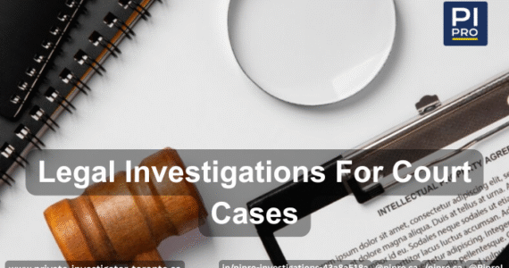 Legal Investigations for Court Cases
