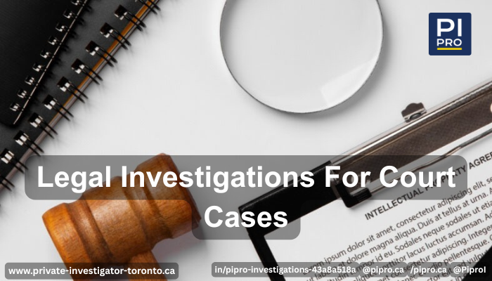 Legal Investigations for Court Cases