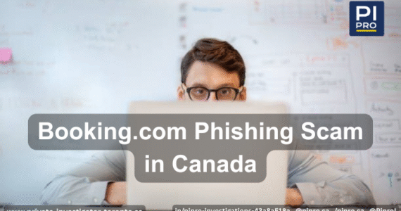 Booking.com Phishing Scam in Canada