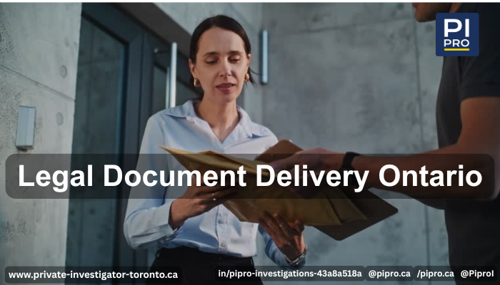 Legal Document Delivery Ontario