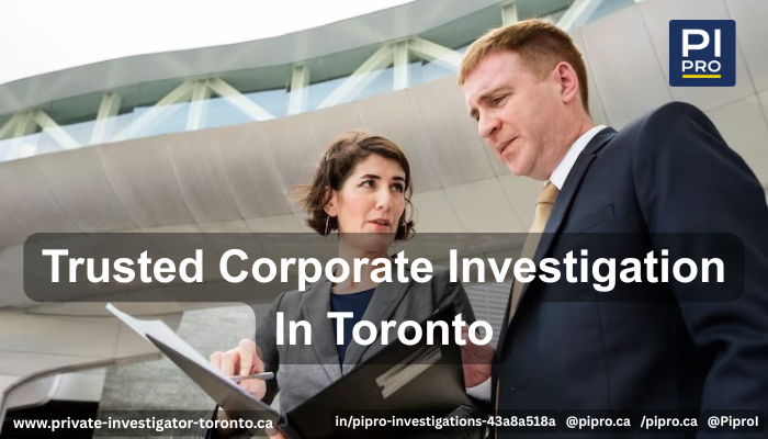 Trusted Corporate Investigation in Toronto