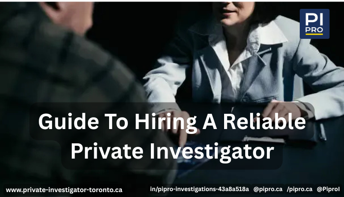 Reliable Private Investigator