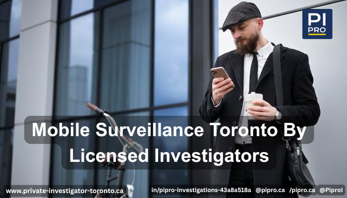 Mobile Surveillance Toronto